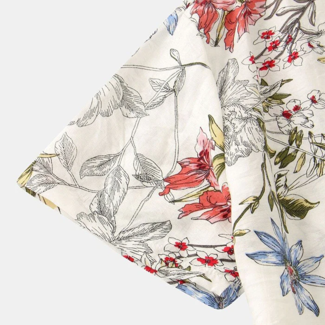 Verona Herrenhemd mit Blumenmuster